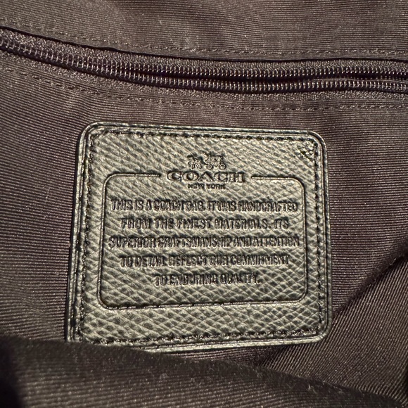 Coach Black and Pink Star Satchel EC - Picture 4 of 7